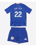 Leicester City Oliver Skipp #22 Kotipaita Lasten 2024-25 Lyhythihainen (+ shortsit)